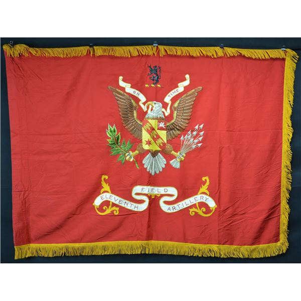 11th FIELD ARTILLERY FLAG, CIRCA 1970.
