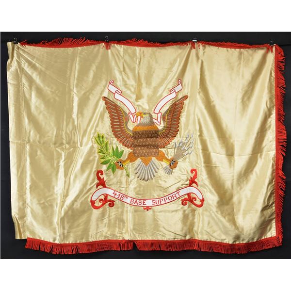 418TH BASE SUPPORT BATTALION FLAG.