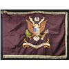 Image 1 : ARMY MEDICAL DEPARTMENT REGIMENT FLAG, CIRCA 1990.