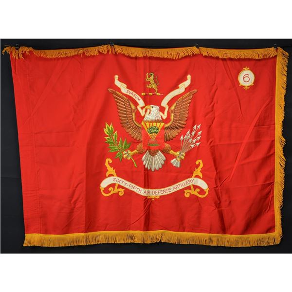 65TH AIR DEFENSE ARTILLERY, 6TH BATTALION FLAG.
