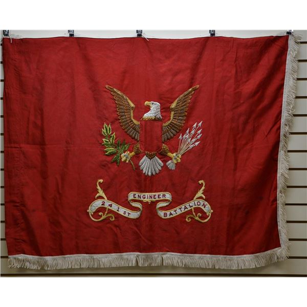 WWII 241ST (COMBAT) ENGINEER BATTALION COLORS.
