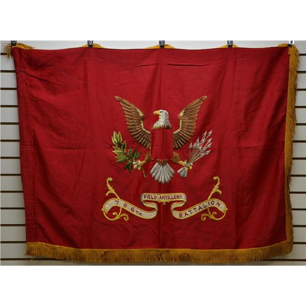 786TH FIELD ARTILLERY BATTALION FLAG.