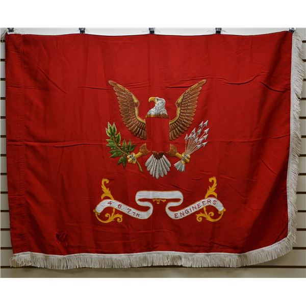 467TH ENGINEER BATTALION FLAG.
