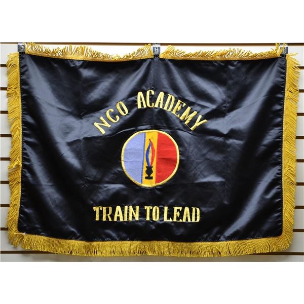 US NON-COMMISSIONED OFFICERS ACADEMY FLAG, TRADOC.