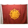 Image 1 : WW2 US ARMY TRANSPORTATION CORPS BOAT FLAG.