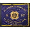 Image 1 : “LAWRENCE BRUNTON” AMERICAN LEGION POST FLAG.