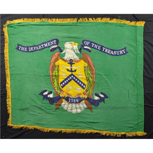 OFFICIAL US DEPARTMENT OF TREASURY FLAG.