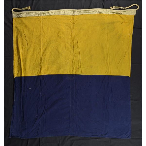 SEVEN LARGE WW2 ERA DESIGNATING & NAVY SIGNAL