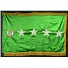 Image 1 : RARE MANUEL NORIEGA 4 STAR GENERAL’S FLAG.