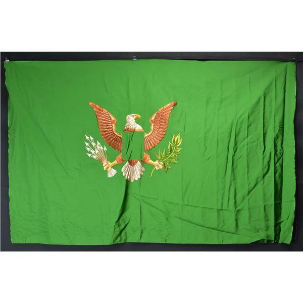 FOUR UNFINISHED REGIMENTAL FLAGS, INFANTRY,