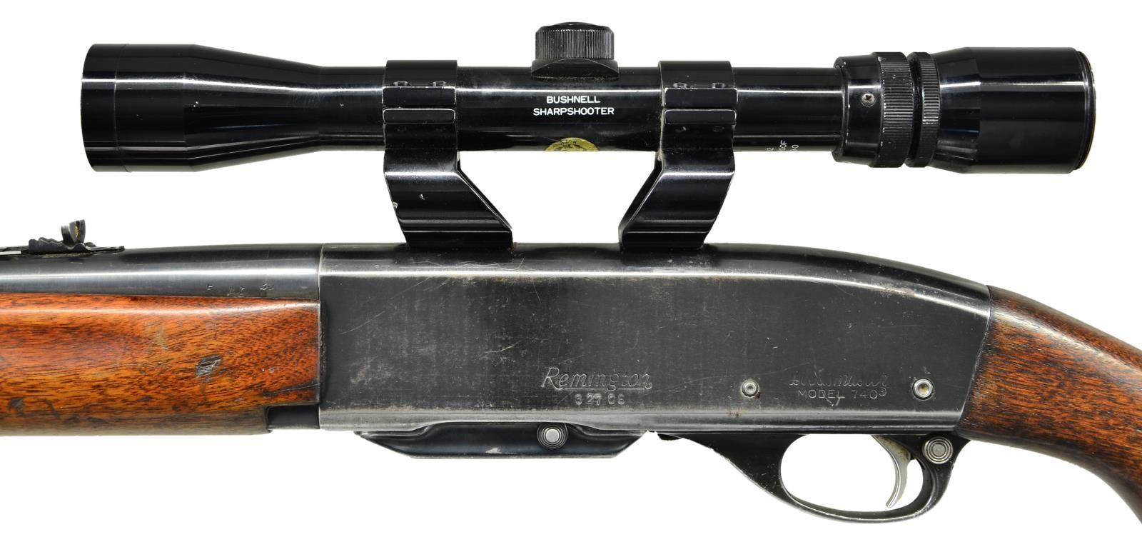 Model 740 REMINGTON MODEL 740 WOODSMASTER SEMI AUTO RIFLE.