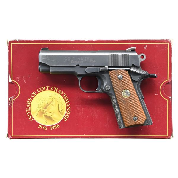 COLT OFFICER'S ACP MODEL SERIES 80 MATTE BLUE