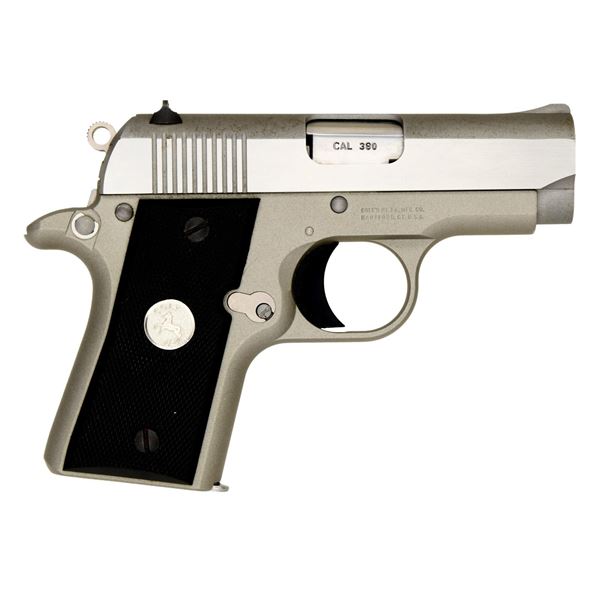 COLT MUSTANG POCKETLITE SEMI AUTO PISTOL.