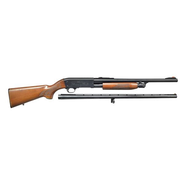 ITHACA MODEL 37 DEERSLAYER PUMP SHOTGUN.