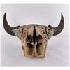 Image 2 : Arapaho Native American Painted Buffalo Skull