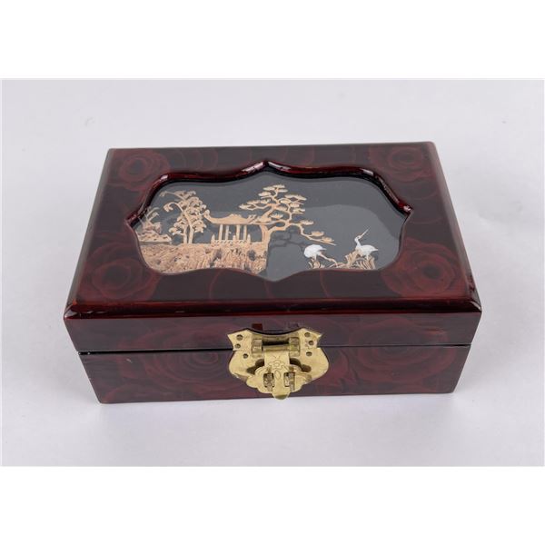Chinese Wood Jewelry Box