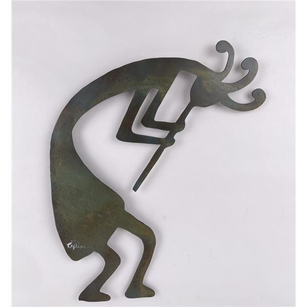 Kokopelli Metal Wall Sculpture