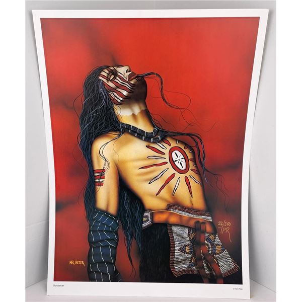 Henri Peter Signed and Numbered Print