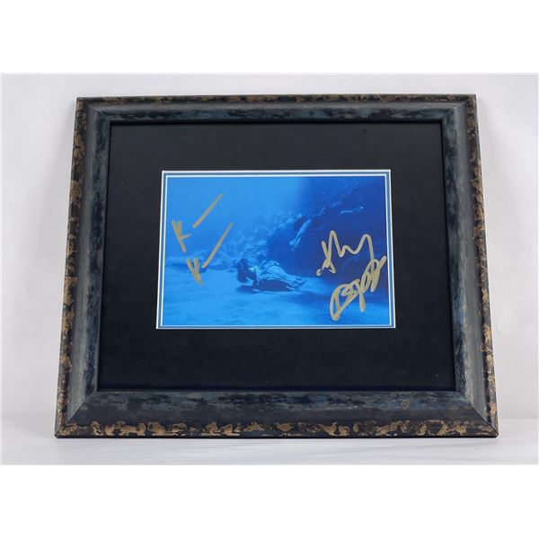 Keira Knightley Johnny Depp Signed Photo