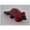 Image 1 : Julie Norton Zuni Carved Raccoon Pipestone Fetish