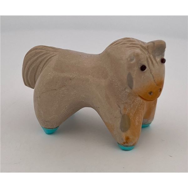 Hayes Leekya Zuni Carved Stone Horse Fetish