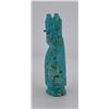 Image 2 : Zuni Carved Turquoise Corn Maiden Fetish