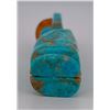 Image 3 : Zuni Carved Turquoise Corn Maiden Fetish