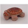 Image 1 : Chris Pooacha Zuni Carved Stone Turtle Fetish