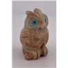 Image 1 : Christine Banteah Zuni Carved Stone Owl Fetish