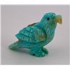 Image 1 : Alex Tsethlikai Zuni Carved Turquoise Eagle Fetish