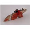 Image 2 : Zuni Carved Abalone Fox Fetish