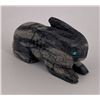 Image 1 : Sedrick Banteah Zuni Carved Stone Rabbit Fetish