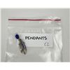 Image 3 : Navajo Sterling Silver Lapis Necklace Pendant