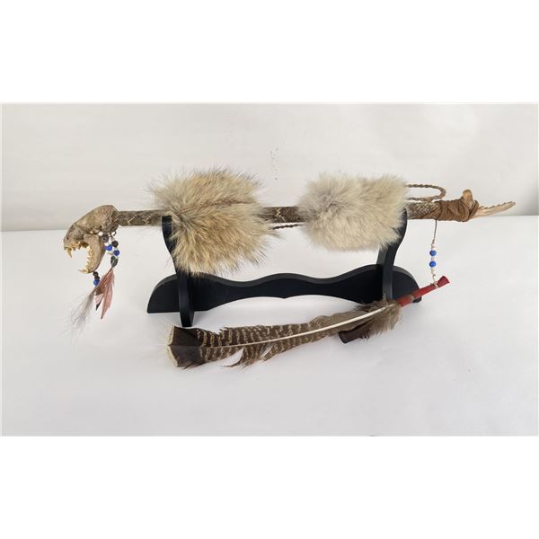 Plains Native American Indian Shaman Stick