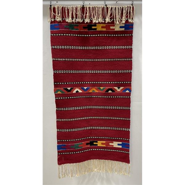 South American Wool Blanket Rug