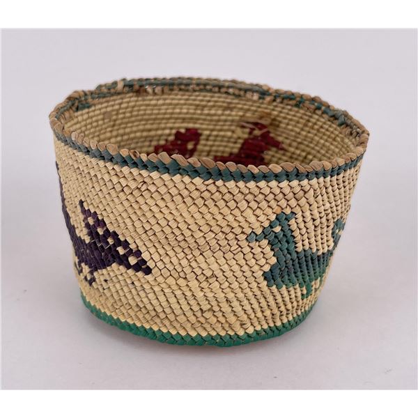 Makah Northwest Coast Native American Basket