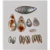 Image 1 : Plateau Indian Shell Jewelry Pieces