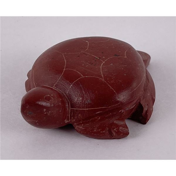 Native American Indian Carved Catlinite Turtle