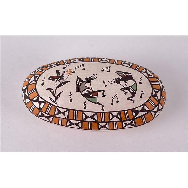 Diane Lewis Acoma Pueblo Indian Pot Rattle