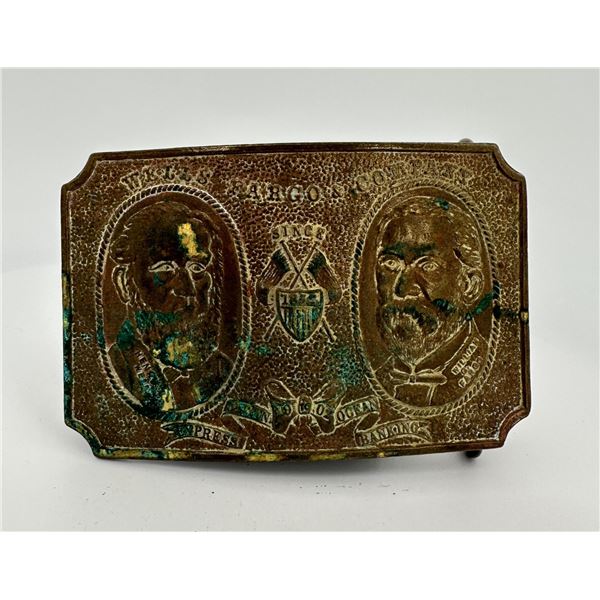 Wells Fargo Belt Buckle