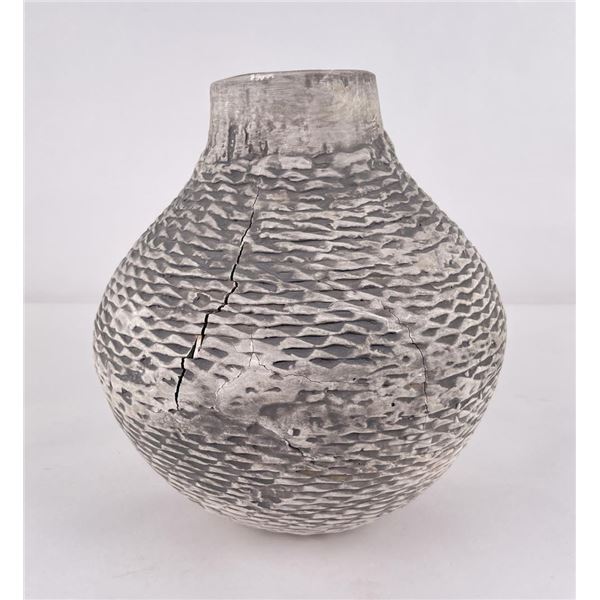 Corrugated Anasazi Style Pot