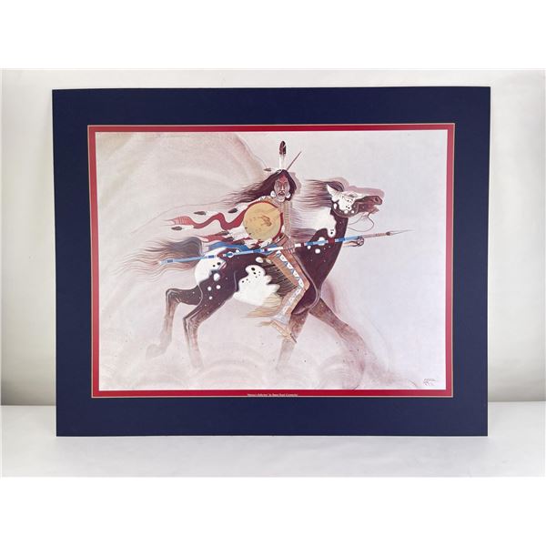 Rance Hood Comanche Indian Print