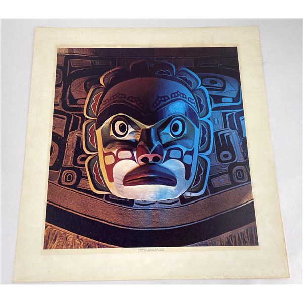 Kwakiutl Indian Sun Mask Print