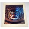 Image 1 : Kwakiutl Indian Sun Mask Print