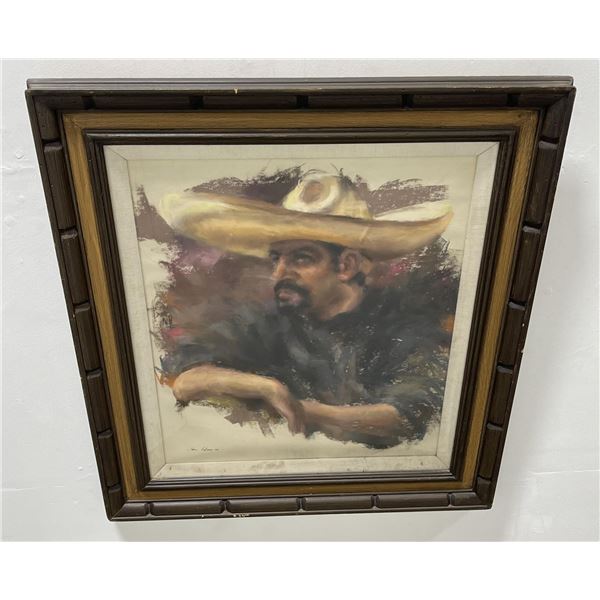 John Galvan Pastel Drawing Don Juan