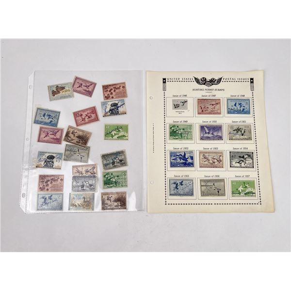 Collection of Duck Stamps