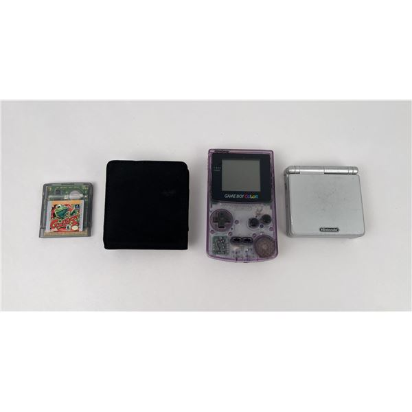 Nintendo Gameboy Color and Advance SP