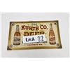 Image 5 : Kurth Beer Columbus Wisconsin Tin Sign