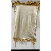 Image 3 : Native American Indian Leather and Wool Blanket