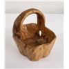 Image 1 : Teak Root Hand Carved Basket